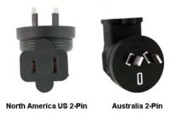 North America Us To Australia "l" Power Adapter Plug