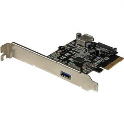 Startech 2 Port Usb 3.1 10gbps Card 1x Ext 1x Int Pexusb311ei