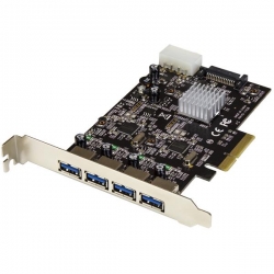 Startech 4 Port Usb 3.1 (10gbps) Card - 4x Usb-a With Two Dedicated Channels - Pcie Pexusb314a2v