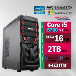 PHPC Gaming 8700 (16Gb Ram/ 2Tb Hdd) Phpcsysgame8700B