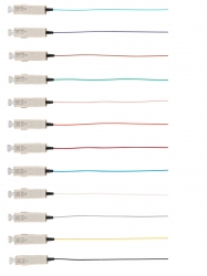 4cabling Fibre Pigtail Sc Om4 Multimode 2m - 12 Pack Rainbow 015.012.1403