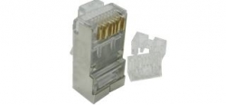 4cabling Rj45 8p8c Cat 6 Crimp Plug - Shielded - 10 Pack 005.002.0028