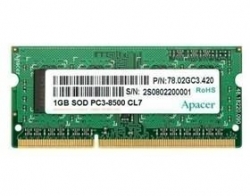 Apacer Ddr3 Sodimm Pc8500-1gb 1066mhz Samsung Original 70451