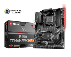 MSI B450 Tomahawk Max Amd Atx Motherboard B450 Tomahawk Max
