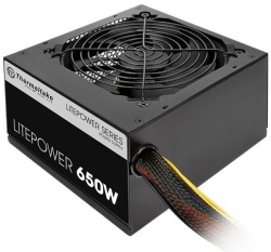 Thermaltake Power Supply: 650w Litepower Gen2 5*sata 6*molex 2*pci-e (6+ 2) Atx Psu Ps-ltp-0650npcnau-2