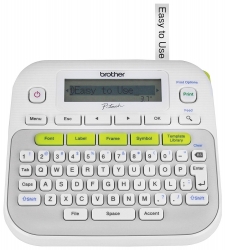 Brother *new* Gray/ White Accent Green Desktop Labeller - 3.5-12mm Tze Tape Model Pt-d210