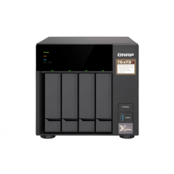 Qnap Ts-473-8G 4-Bay Nas Amd Rx-421Nd 2.1~3.4 Ghz 8Gb Ddr4 Ram (Max 64Gb) 4X 2.5"/ 3.5" + 2X M.2 2280/ 2260 Sata 6Gb/S Slots 2Y Wty Ts-473-8G