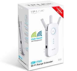 Tp-link Re450 Ac1750 1750mbps Wi-fi Range Extender 450mbps@2.4ghz 1300mbps@5ghz 1gbps Lan Port