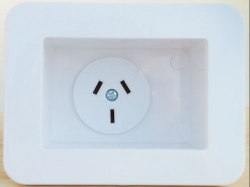 4cabling Recessed Single Appliance Outlet 016.008.0011