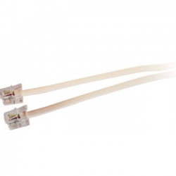 4cabling Line Cord Rj12 To Rj12 - 5m  Lc0096/ivy