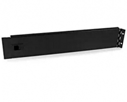 Startech 2u Hinged Solid Blank Rack Panel Server Rack Blanking / Filler Panel Rkpnlhs2u