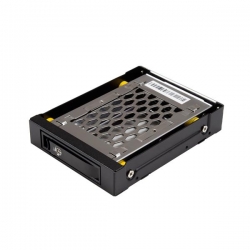 Startech 2.5 Sata Drive Hot Swap Bay For 3.5in Front Bay - 2.5in Sata Ssd/hdd Hard Drive Rack -
