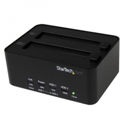 Startech Usb 3.0 To 2.5/3.5in Sata Hard Drive Docking Station And Standalone Hdd/ssd Duplicator - SATDOCK2REU3