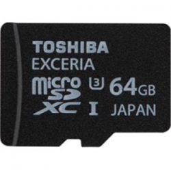 Toshiba 64gb Microsd Exceria Uhs-1 U3 (r95/w60) Sd-c064gr7uw060a