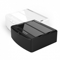 Simplecom Dual Bay Usb 3.0 Docking Station For 2.5" And 3.5" Sata Drive Offline Clone Sd312 Black