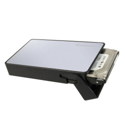 Simplecom Se325 Tool Free 3.5" Sata Hdd To Usb 3.0 Hard Drive Enclosure Silver 