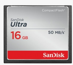 Sandisk Ultra Cf 16gb, 50mb/s Card Sdcfhs-016g-g46