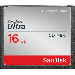 Sandisk Ultra Cf Cfhs 16Gb 50Mb/ S R 4X6 Lifetime Limited Sdcfhs-016G-G46