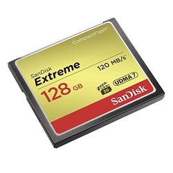 Sandisk Extreme Cf 128gb, 120mb/s Read, 85mb/s Write Sdcfxsb-128g-g46
