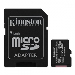Kingston 64Gb Canvas Select Plus Microsd Sdcs2/64Gb