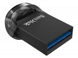Sandisk Ultra Fit Usb 3.1 Flash Drive Cz430 64gb Usb3.1 Black Plug & Stay 5y Sdcz430-064g-g46