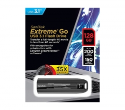 Sandisk Extreme Go 128GB USB 3.1 Flash Drive 200MB/s Read/ 150MB/s Write SDCZ800-128G
