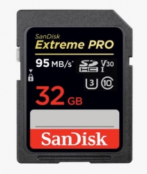 Sandisk Sdxxg 32gb Sd Extreme Pro Class 10 95mb/s Sdsdxxg-032g-gn4in