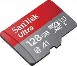 Sandisk Sdsquar-128G-Gn6Mn Micro Sdxc Ultra A1 Class 10 100Mb/ S No Adapter Sdsquar-128G-Gn6Mn1