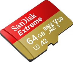 SanDisk Extreme® microSDXC™ 64 GB UHS-I CARD SDSQXA2-064G-GN6MN