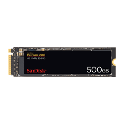 SanDisk, SSD, Extreme PRO, 500GB, M.2 2280, NVMe 3D, Seq.  SDSSDXPM2-500G-G25