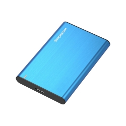 Simplecom Aluminium Slim 2.5'' Sata To Usb 3.0 Hdd Enclosure Blue (SE211-BL)