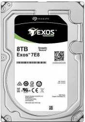Seagate 8TB 3.5" SAS EXOS 7E8 Enterprise HDD Capacity, 8TB, 12Gb/s, 512e, 256MB Cache HDD ST8000NM001A St8000Nm001A