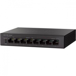 Cisco (sg110d-08hp) Unmanaged Switch (32w) 8 X Gigabit Port With 4 X Gigabit Poe Port External
