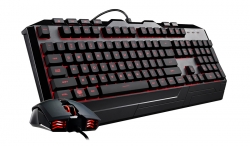 Coolermaster Devastator 3 Mechanical Keyboard (7 Color Led) & 2400dpi Gaming Mouse (7 Colo Sgb-3000-kkmf1-us