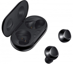 Samsung Galaxy Buds+ Black SM-R175NZKAASA, 2-Way Speaker, 3 Mics, 22Hr Battery, Wireless Qi Charging, Sound by AKG