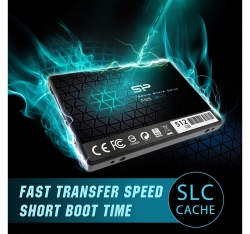 Silicon Power A55 512GB SATA III 2.5" SSD 3D NAND R/W Up To 560/530MB/s SP512GBSS3A55S25