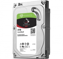 Seagate IronWolf 4TB 3.5 Inch NAS HDD SATA 6GB/s 64MB Cache ST4000VN008, 24x7 Always On