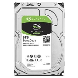 Seagate Barracuda Desktop Internal 3.5" Sata Drive 6tb 6gb/s 5400rpm 2yr Wty St6000dm003