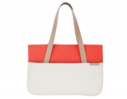 Stm Grace Deluxe Sleeve Fits Up To 15.6" Notebook, Coral/ Dove Stm-114-107p-46