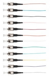 4cabling Fibre Pigtail St Om1 Multimode 2m - 12 Pack Rainbow 015.012.7102