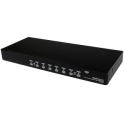 Startech 8 Port 1u Rackmount Usb Kvm Switch Kit With Osd And Cables - Rack Mount Kvm - Vga Kvm