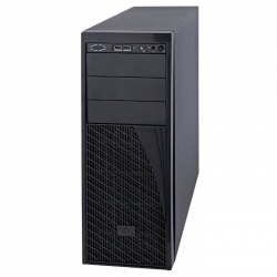 Intel 4U Pedestal Server, Intel Xeon Silver 4208 (1/2) 8 x 2.5" HDD Bays, INTEL-TWR-4208-32-VROC
