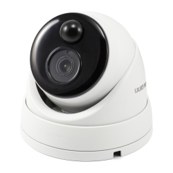 Swann 5mp Ip True Detect White Dome Camera W Audio Swnhd-866msd-au