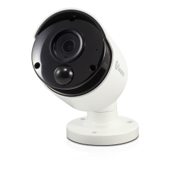 Swann 4k Ip True Detect White Bullet Camera W Audio Swnhd-885msb-au