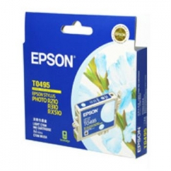 Epson T049590 LIGHT CYAN INK CARTRIDGE FOR RX630/ RX510/ R310/ R210, 430pages