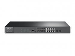 Tp-Link JetStream 16-Port Gigabit L2 Managed Switch with 2 SFP Slots (T2600G-18Ts(Tl-Sg3216))