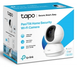 TP-Link Tapo C200 Pan/ Tilt Home Security Wi-Fi Camera, 1080P, Motion Detection and Notifications, Night Vision, Alarm