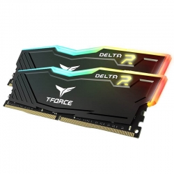 Team Delta Rgb 32gb (2 X 16gb) Ddr4 Dimm 3000mhz Black Tf3d432g3000hc16cdc01