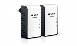 Tp-link Mini Powerline 10/ 100ethernet Adapter Kit (twin Pack) 500mbps Tl-pa411kit