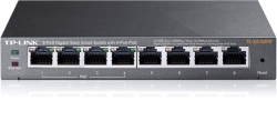 Tp-link 8-port Gigabit Desktop Poe Easy Smart Switch Tl-sg108pe